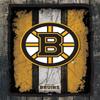 Boston Bruins 24" x 32" Officially Licensed Logo Canvas by the Holland Bar Stool Co. view 1