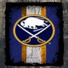 Buffalo Sabres 24" x 32" Officially Licensed Logo Canvas by the Holland Bar Stool Co. view 1