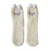 2 Pack Cute Sleeping Sheep Soft Warm Plush Cozy Slipper Socks for Womens Winter Indoor view 1
