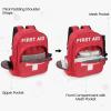 Gatycallaty First Aid Bag Empty Backpack Emergency Bags First Responder Trauma Treatment with 13 Pockets for Outdoor Hiking Travel Field Trips Camping Road Trip Essentials (Red) view 4