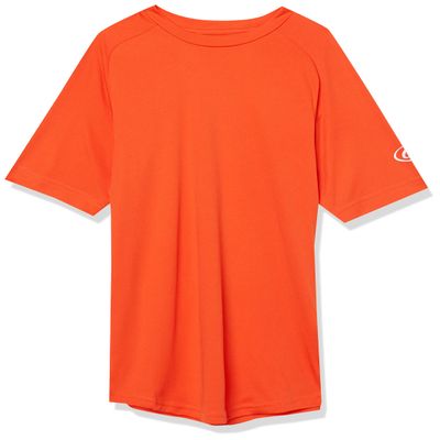 Rawlings | Youth Crew Neck Short Sleeve Shirt | Burnt Orange | Small
