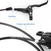 JKSPORTS OEM BR MT200 Hydraulic Disc Brake Set Front 800mm and Rear 1450mm BR-BL-MT200 Hydraulic Disc Brake Set Front and Rear view 3
