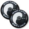 Rapture Pro Scooters - 110mm Pro Scooters Wheels - Yin Yang Wheels (Set of 2) - Bearings Installed view 1
