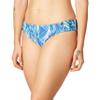 La Blanca Women's Standard Side Shirred Hipster Bikini Swimsuit Bottom, Poolside//Sketched Leaves, 10 view 1