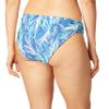 La Blanca Women's Standard Side Shirred Hipster Bikini Swimsuit Bottom, Poolside//Sketched Leaves, 10 view 3