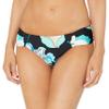 Trina Turk Women's Standard Shirred Side Hipster Pant Bikini Swimsuit Bottom, Multi//Sintra Flora, 4 view 1
