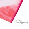 DREAM SLIM Hot Non Slip Grip Foldable Skidless Yoga Towel, 24in x 72in, Multicolor - Pink view 4