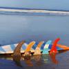 AQUBONA 10" Surf & SUP Fiberglass Fin - Free No Tool Fin Screw - 10 inch SUP Center Fin Replacement for Longboard, Surfboard & Paddleboard view 4
