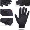 IPENNY Womens Mens Winter Touch Screen Gloves Windproof Waterproof Thermal Gloves Smartphone Texting Hand Warmers Cycling Running view 4