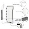 Bassdash Waterproof Fly Box Single/Double Sided Fishing Flies Storage With Foam/Silicone Slits Insert view 2