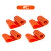 ADDMOTOR Rim Strip Rim Tape 26 inch Fat tire Liner PVC Inner Tube Cushion Protector Anti Puncture for Bikes 4PCS (Orange) view 2