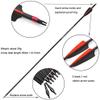 12 Pieces 30 Inch Carbon Arrow Archery Hunting Arrow Target Arrow Spine 400 Practice with 100 Grain Removable Field Point and Arrow Quiver Tube for Recuve Bow & Compound Bow (Arrow+Quiver) view 3