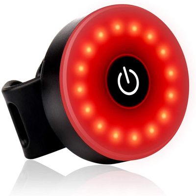 USB Rechargeable LED Bike Tail Light Daffodil LEC500 - Bright Cycling Safety Flashlight, 5 Lighting Modes, Waterproof Bicycle Light