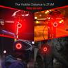 USB Rechargeable LED Bike Tail Light  Daffodil LEC500 - Bright Cycling Safety Flashlight, 5 Lighting Modes, Waterproof Bicycle Light view 4