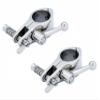 Bimini Top Hinge Jaw Slide Rail Mount W/Boat Pin & Cam Clamp Quick Release Stainless Steel Pair 7/8 inch view 1