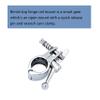 Bimini Top Hinge Jaw Slide Rail Mount W/Boat Pin & Cam Clamp Quick Release Stainless Steel Pair 7/8 inch view 4