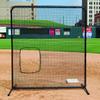 Trigon Sports ProCage Black Series Softball Pitcher's Protective Screen view 1