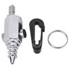 Alomejor Universal 8cm Mini Diving Air Inflation Nozzle Stainless Steel BCD Inflator Hose Clean Equipment for Diving Diving(Silver) view 1