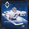 Trends International NHL Tampa Bay Lightning - Andrei Vasilevskiy 19 Wall Poster, 22.375" x 34", Black Framed Version view 1