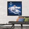 Trends International NHL Tampa Bay Lightning - Andrei Vasilevskiy 19 Wall Poster, 22.375" x 34", Black Framed Version view 2