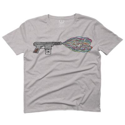 0241. Cool Graphic Retro Musician Good Vibes Cassette Music Lover Streetwear Society for Men T Shirt (Light Gray 2X-Large)