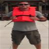 6 Pack Coast Guard Approved Life Jackets. High Visibility Color Type II Keyhole Life Vest in Classic May West Style. Compliance Flotation Device 3 Adult and 3 Youth Neon Orange view 4