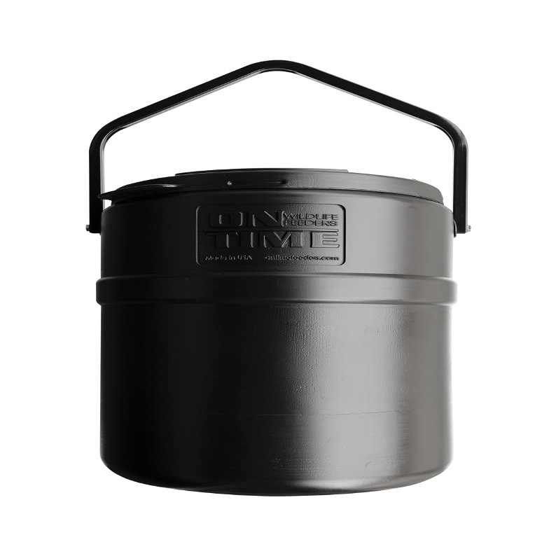 On Time Wildlife Feeders Shakedown XL Feeder, Black, 73500