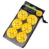 Champion Sports Outdoor Pickleball Balls: USAPA Approved Official Size Tournament Pickleballs - Yellow Pickleball Ball Set for Outdoor Courts - 6 Pack view 2