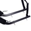 HTTMT- KAYAK-W04- Heavy-Duty HighRise Wall Mount Kayak Paddle Surfboard Storage Rack Indoor/Outdoor view 4
