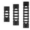 West Lake Pack of 3 Keymod Picatinny Rail Sections 2" 3" 4" (3-Slot 5-Slot 7-Slot), Lightweight Hollow-out Aluminum Rail Section for Keymod Mount System view 1