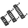 West Lake Pack of 3 Keymod Picatinny Rail Sections 2" 3" 4" (3-Slot 5-Slot 7-Slot), Lightweight Hollow-out Aluminum Rail Section for Keymod Mount System view 3