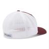 Columbia Unisex Collegiate PFG Mesh Fish Flag Ball Cap, Vt - Deep Maroon, S/M view 2