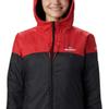Columbia NCAA Georgia Bulldogs Women's Flash Forward Lined Jacket, Small, UGA - Bright Red/Black view 4