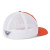 Columbia NCAA Auburn Tigers Men's PFG Mesh Ball Cap Small/Medium, Small/Medium, AUB - Spark Orange view 2