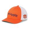 Columbia NCAA Auburn Tigers Men's PFG Mesh Ball Cap Large/X-Large, Large/X-Large, AUB - Spark Orange view 1