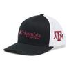 NCAA Texas A&M Aggies Men's PFG Mesh Snap Back Ball Cap, One Size, TAM - Black view 1