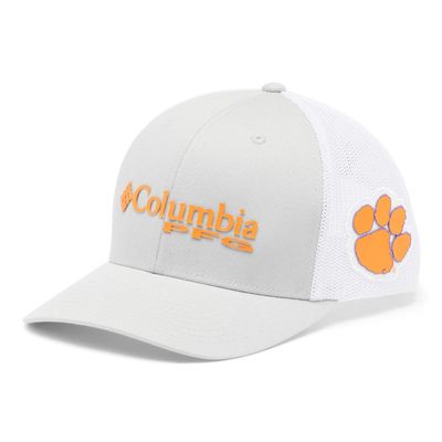 Columbia Unisex Collegiate PFG Mesh Snap Back Ball Cap, Cle - Cool Grey, One Size