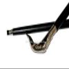 Alien Head Silver Handle Walking Stick Cane Black Wooden Shaft Beautiful Cane view 2