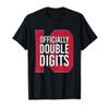 10th Birthday Boys Girls Funny Double Digits 10 Party Gift T-Shirt view 1
