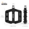 MZYRH Mountain Bike Pedal 9/16" 3 Sealed Bearings Lightweight Non-Slip Nylon Fiber Bicycle Platform Pedals for Road BMX MTB view 2