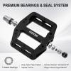 MZYRH Mountain Bike Pedal 9/16" 3 Sealed Bearings Lightweight Non-Slip Nylon Fiber Bicycle Platform Pedals for Road BMX MTB view 3
