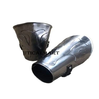 Medieval Gondor Fountain Arm Guard Steel Armor