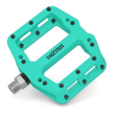 MZYRH Mountain Bike Pedal 9/16" 3 Sealed Bearings Lightweight Non-Slip Nylon Fiber Bicycle Platform Pedals for Road BMX MTB