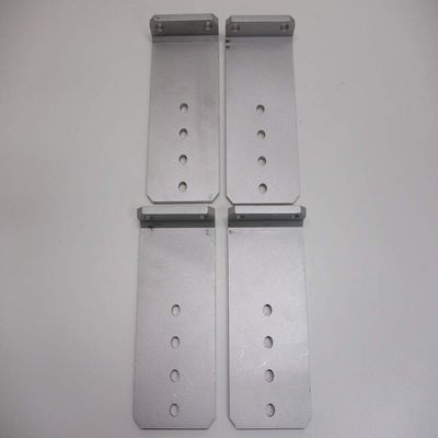 CTW (4) Vertical Pontoon Boat Trailer Bunk Bolster L Brackets / 5" by 10" Aluminum
