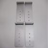 CTW (4) Vertical Pontoon Boat Trailer Bunk Bolster L Brackets / 5" by 10" Aluminum view 1