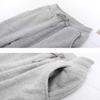 Snoly Women's Winter Warm Athletic Sherpa-Lined Jogger Sweatpants Running Active Thermal Fleece Running Pant Trousers (Light Grey, Large) view 4