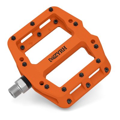 MZYRH Mountain Bike Pedal 9/16" 3 Sealed Bearings Lightweight Non-Slip Nylon Fiber Bicycle Platform Pedals for Road BMX MTB