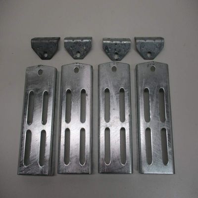 CTW (4) Boat Pontoon Trailer 9.75" Bolster Bunk Board Adjustable Swivel Bracket Kits