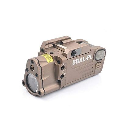 ArmorMason CNC Machined Single Beam 500 Lumen Picatinny Mount LED Weapon Light (Tan)