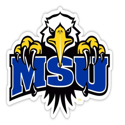 Morehead State University 4 Inch Vinyl Mascot Decal Sticker Officially Licensed Collegiate Product